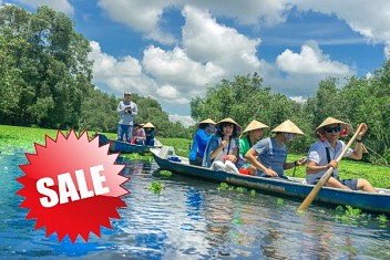 Hành trình sông nước khởi từ Hà Nội 4 Ngày khám phá Sài Gòn - Cần Thơ - Sóc Trăng - Cà Mau