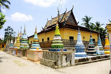 Độc đáo chùa Xà Tón (Xvay Ton) ở An Giang