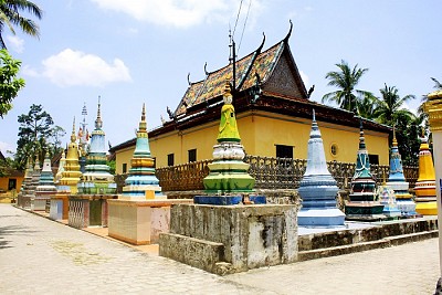 Độc đáo chùa Xà Tón (Xvay Ton) ở An Giang Độc đáo chùa Xà Tón (Xvay Ton) ở An Giang