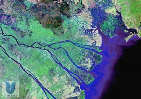 Toàn cảnh Sông Cửu Long - Sông Mê Kông