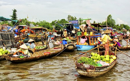 Tp.Hồ Chí Minh - Cái Bè – Chợ Nổi Cái Răng