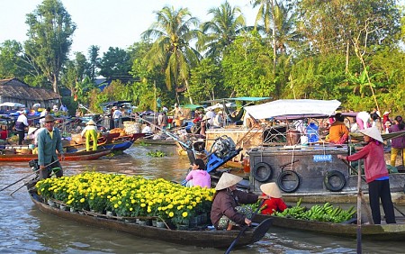 Tp.Hồ Chí Minh - Cái Bè – Chợ Nổi Cái Răng
