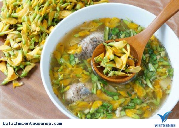 Canh chua bông điên điển