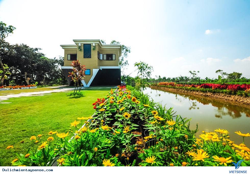 Hiếm lạ với ngôi nhà 'chổng ngược' giữa làng hoa Sa Đéc, miền Tây - Ảnh 5