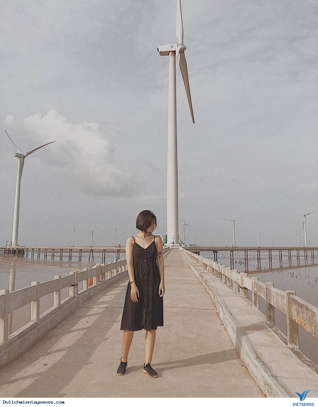 Mê mẩn với những góc sống ảo tại cánh đồng quạt gió ở Bạc Liêu - Ảnh 3 Mê mẩn với những góc sống ảo tại cánh đồng quạt gió ở Bạc Liêu - Ảnh 3